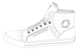 Illustrator-Study-Energie-Sneaker-Outlines